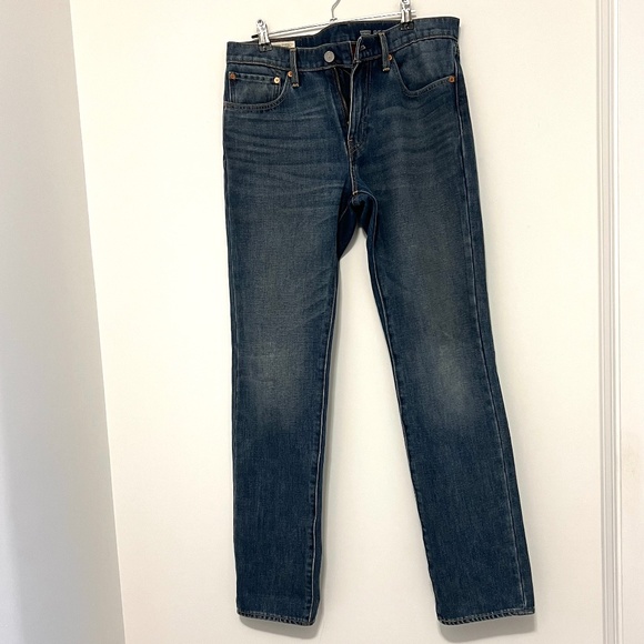 Levi's 511 Men's Plaid Slim Fit Denim Performance Jeans Plaid Lining 31W 32L - Picture 3 of 16